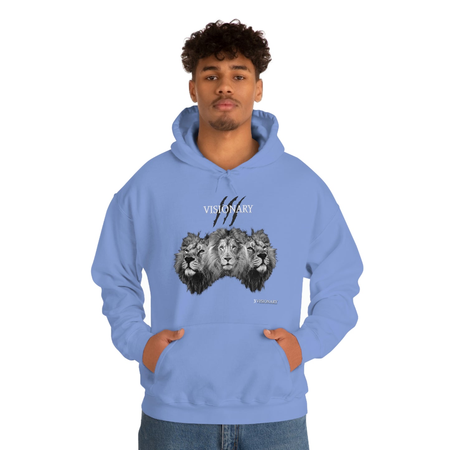 3Visionary Lion Hoodie