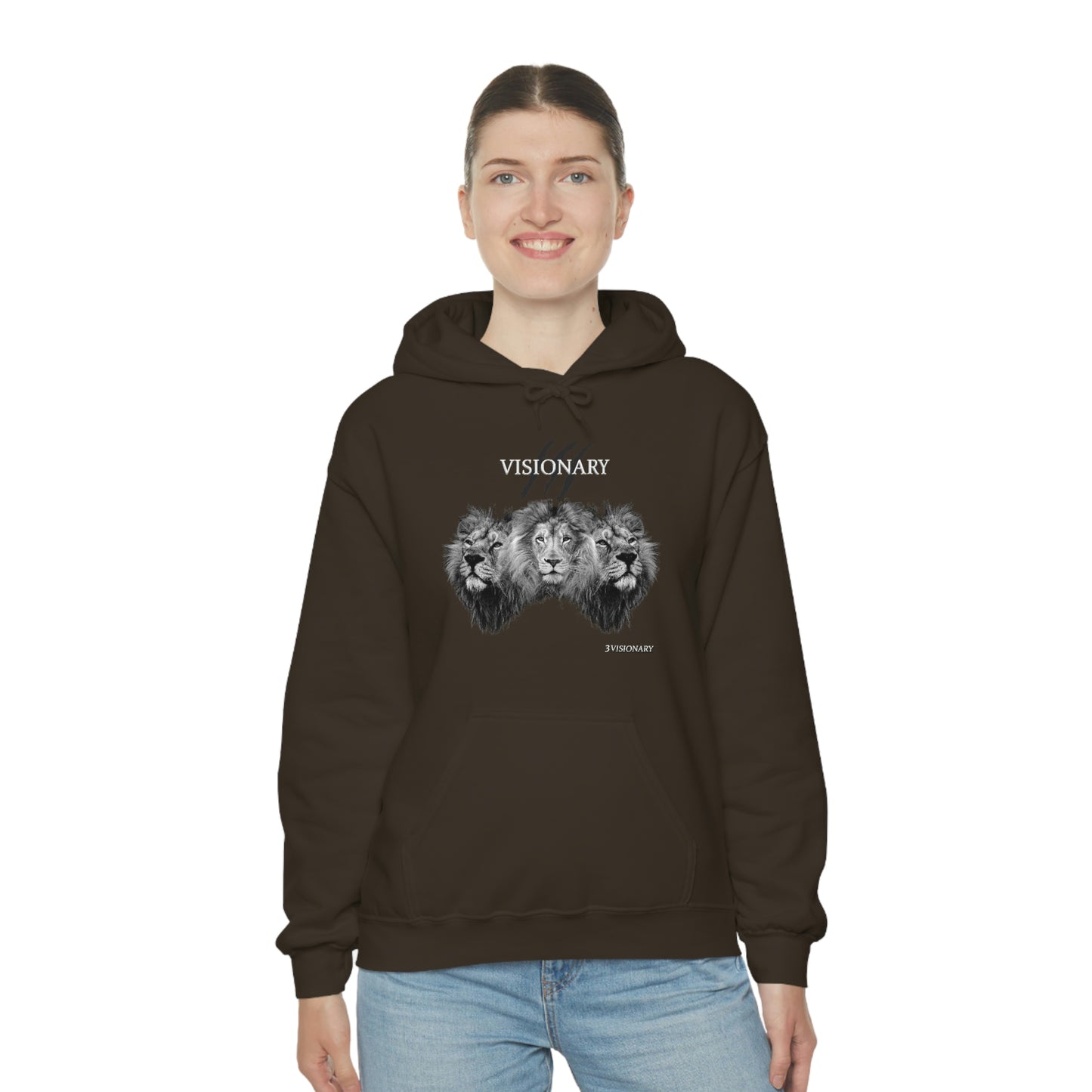 3Visionary Lion Hoodie