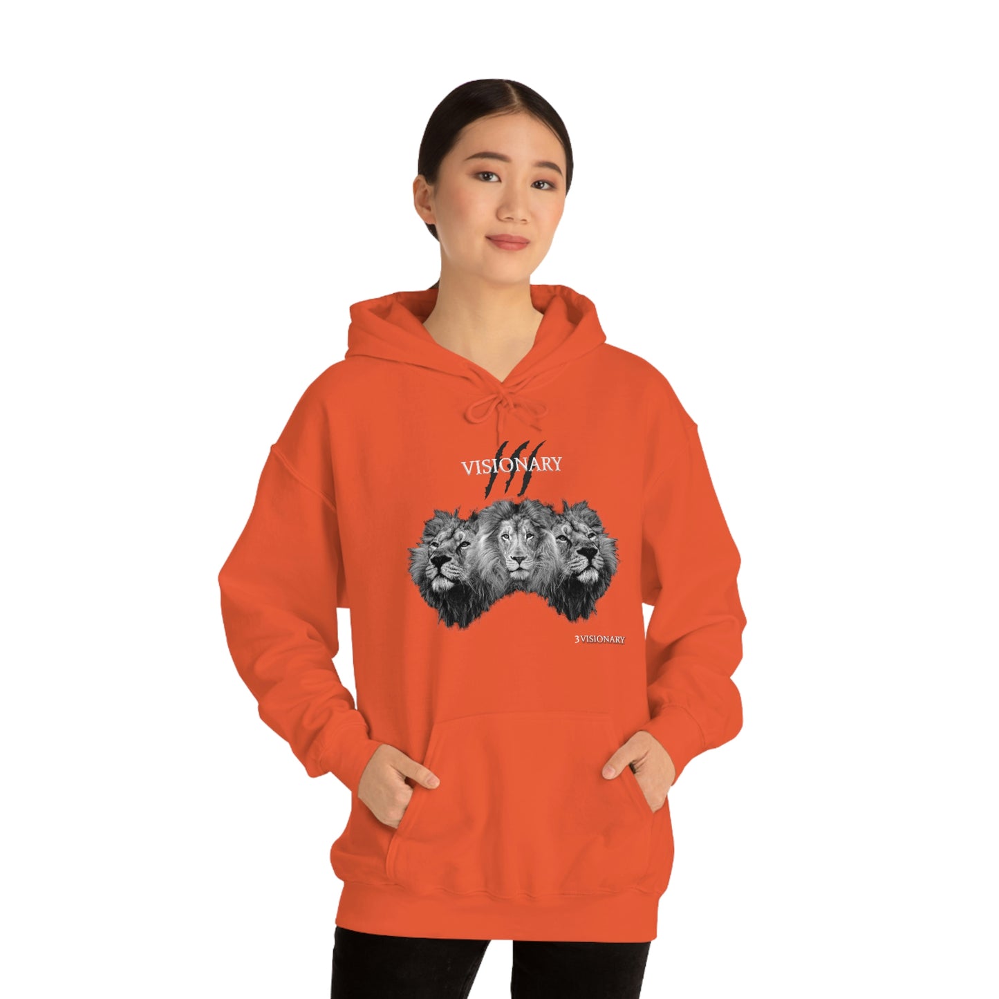 3Visionary Lion Hoodie