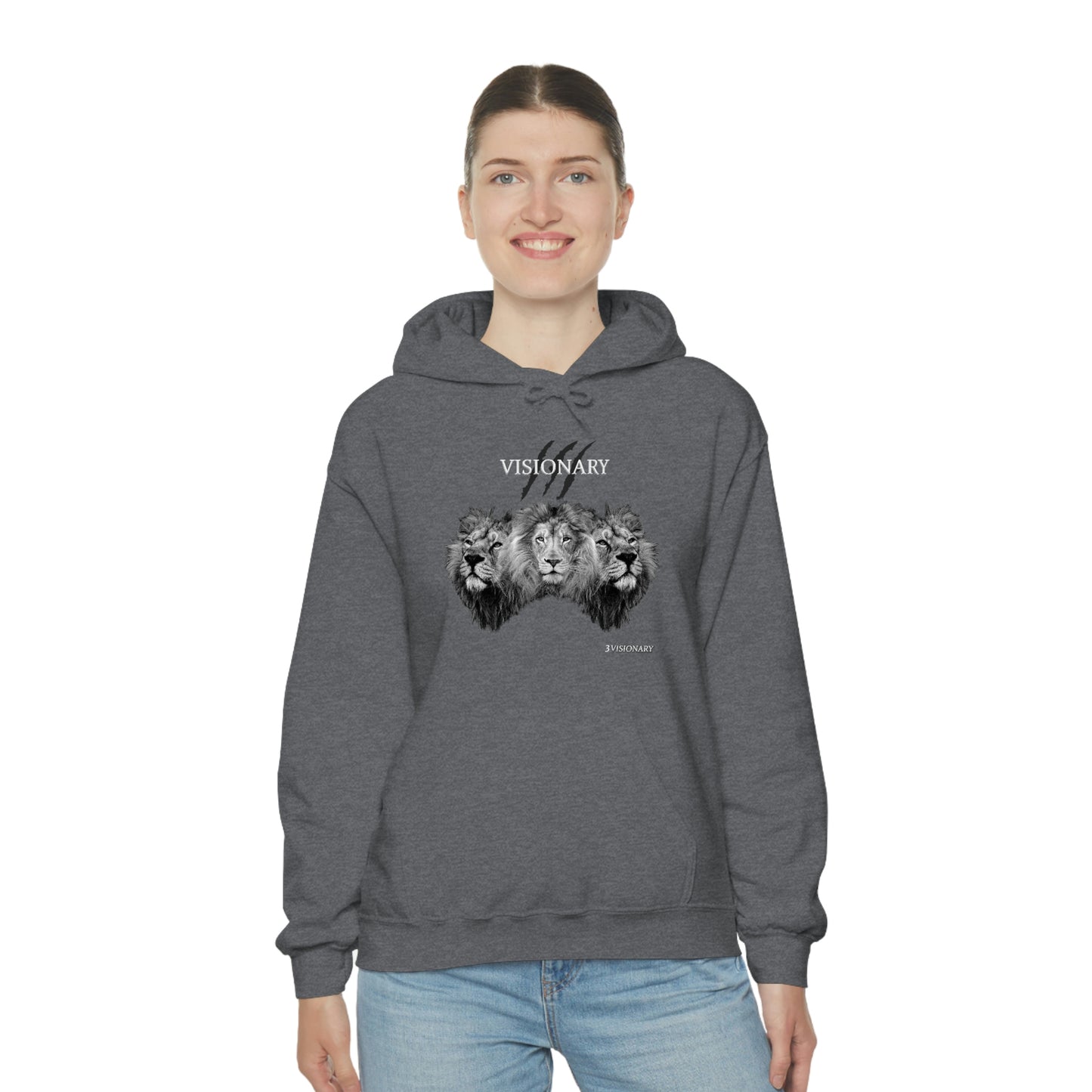 3Visionary Lion Hoodie