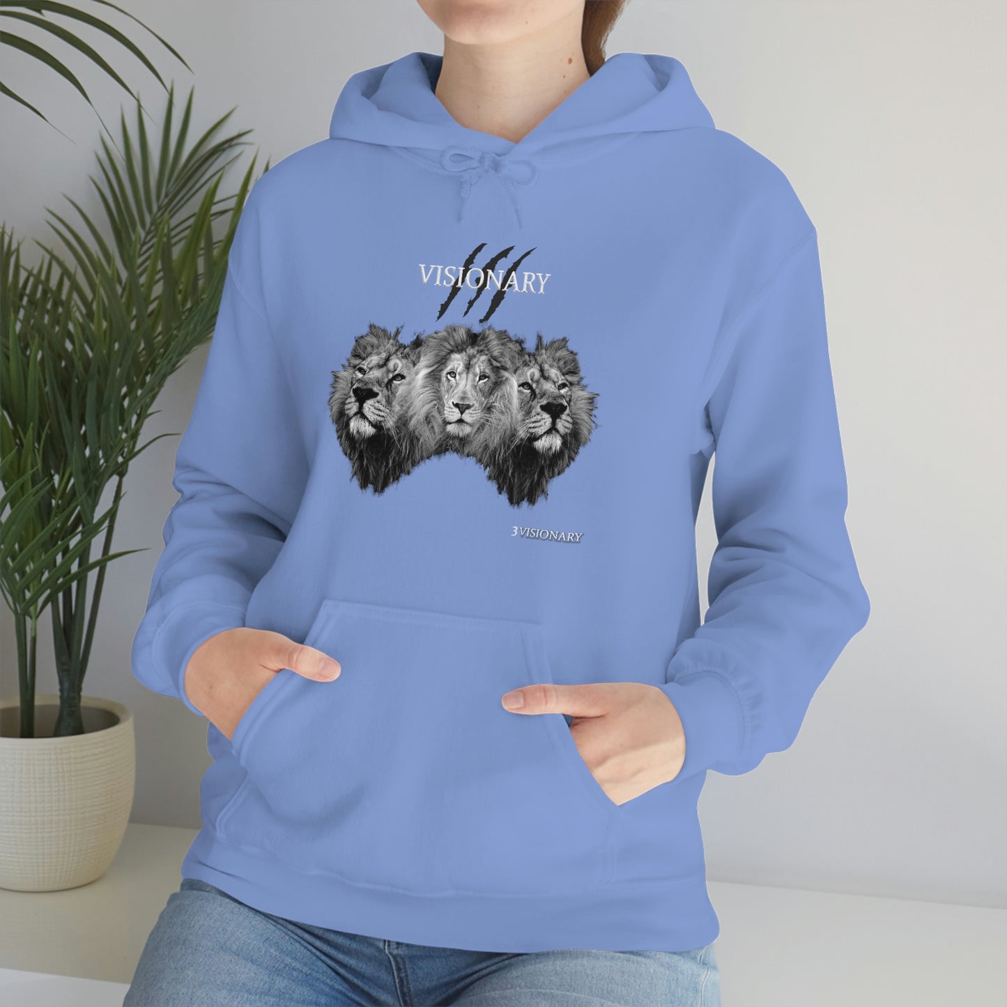 3Visionary Lion Hoodie