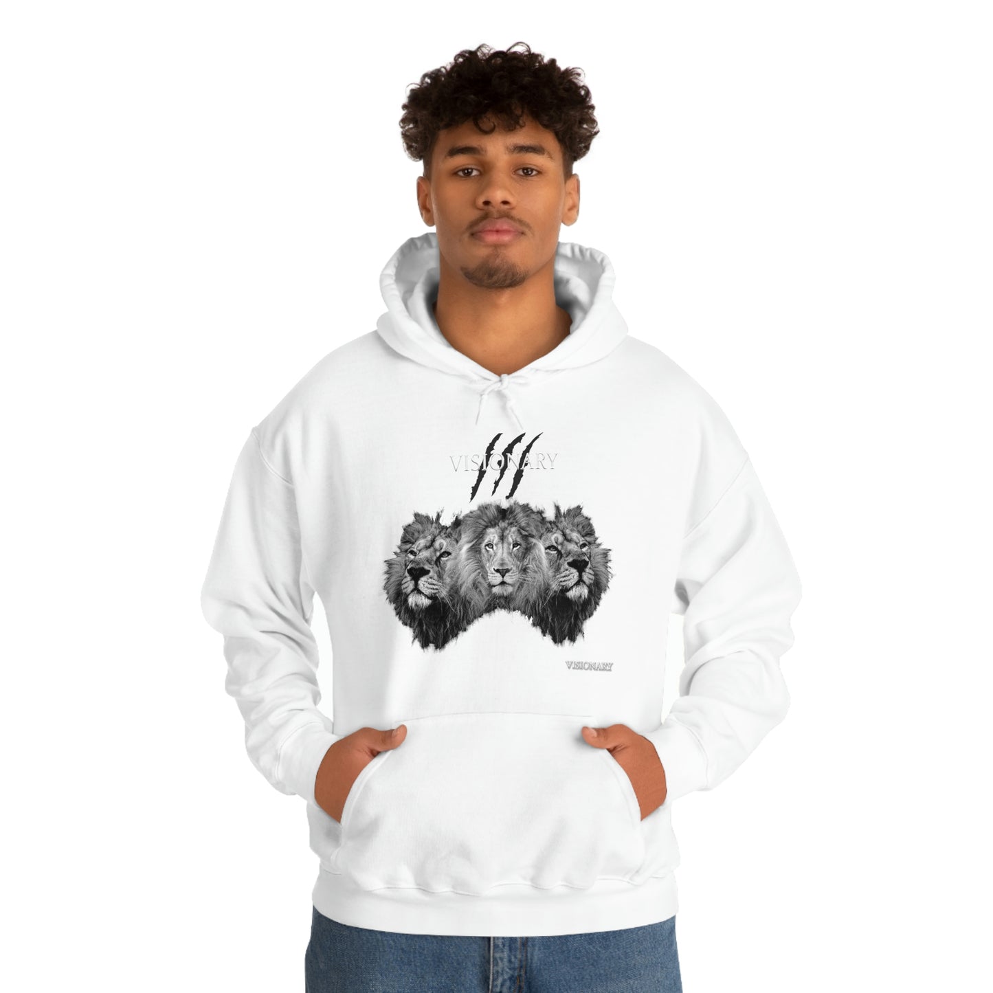 3Visionary Lion Hoodie