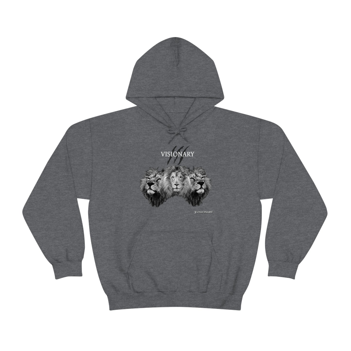 3Visionary Lion Hoodie