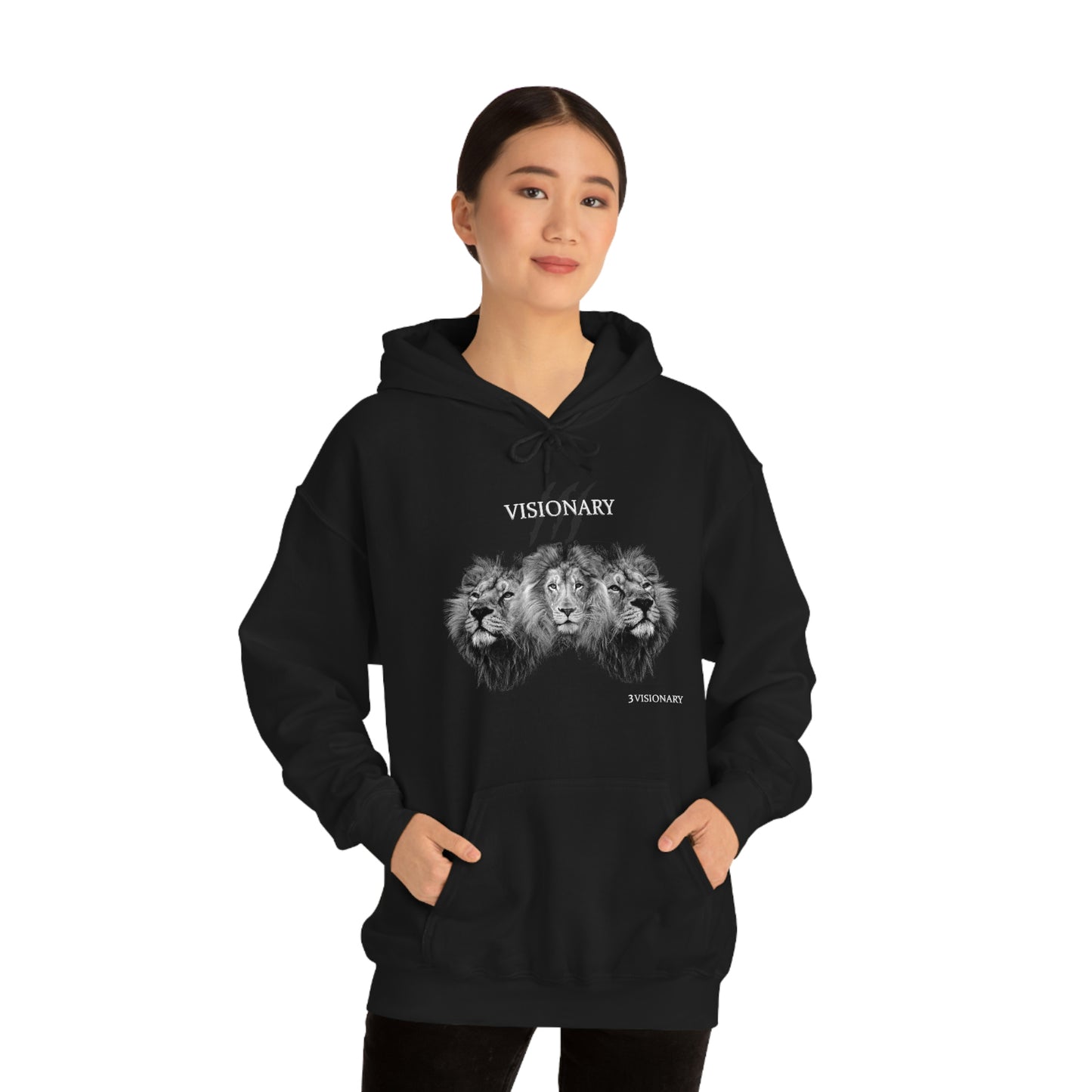 3Visionary Lion Hoodie