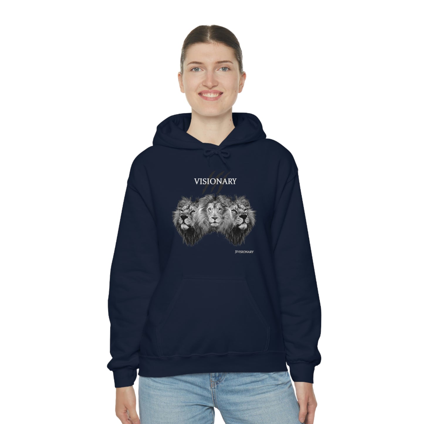 3Visionary Lion Hoodie