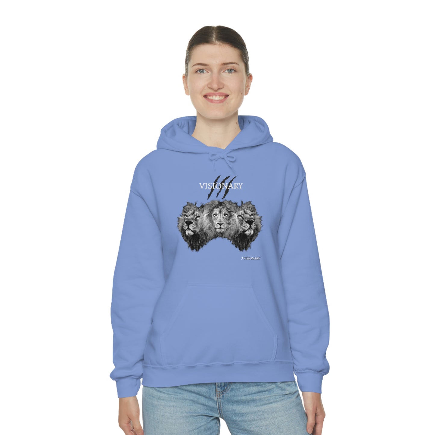 3Visionary Lion Hoodie