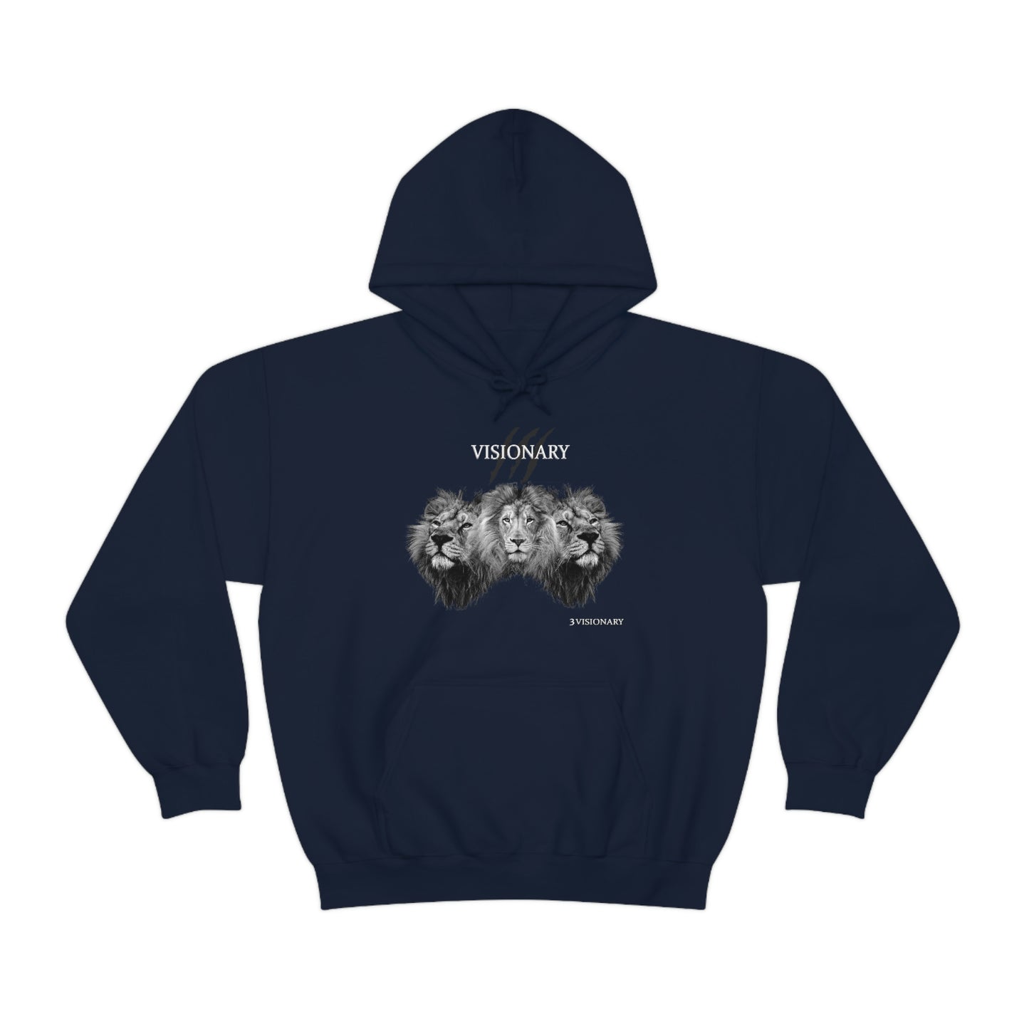 3Visionary Lion Hoodie