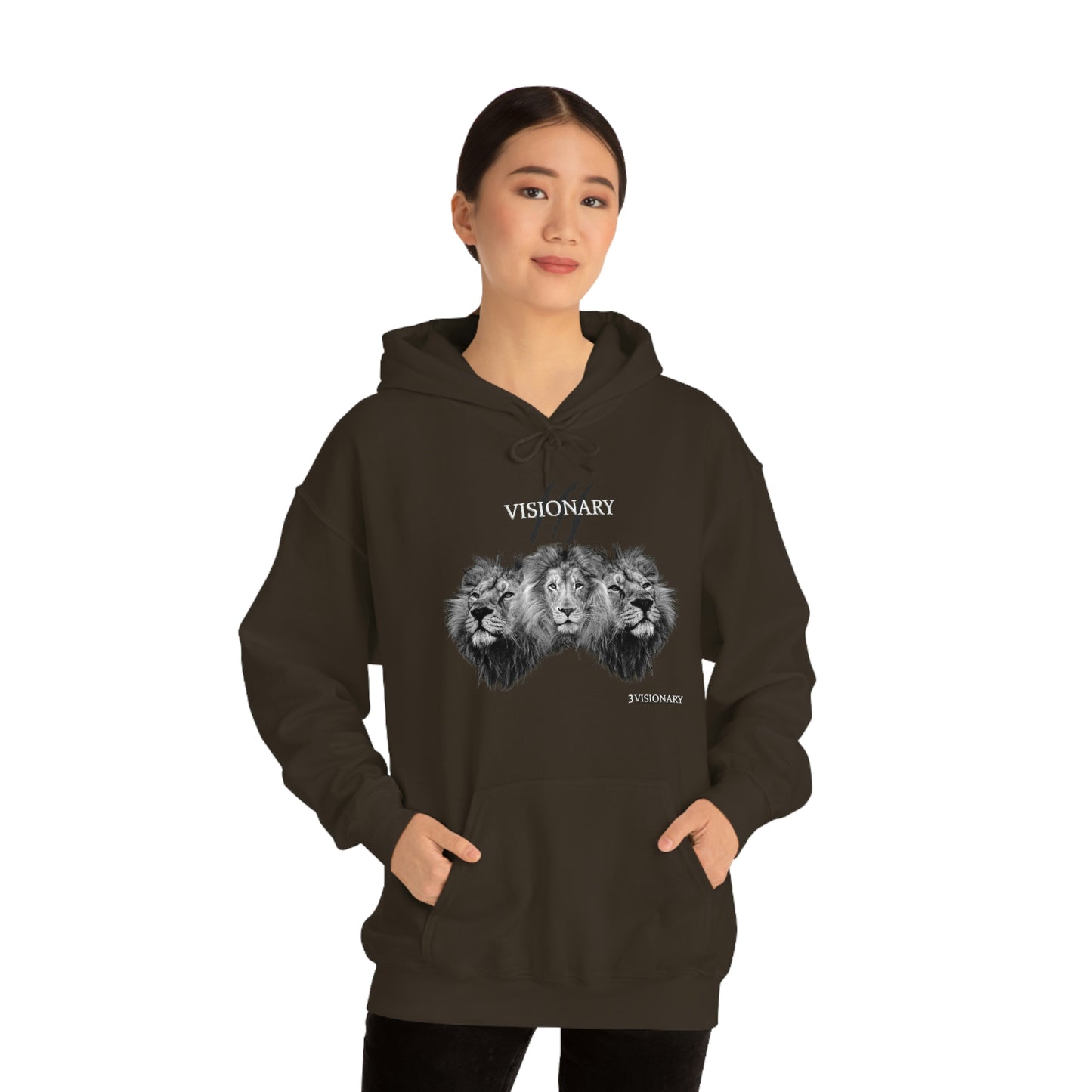 3Visionary Lion Hoodie
