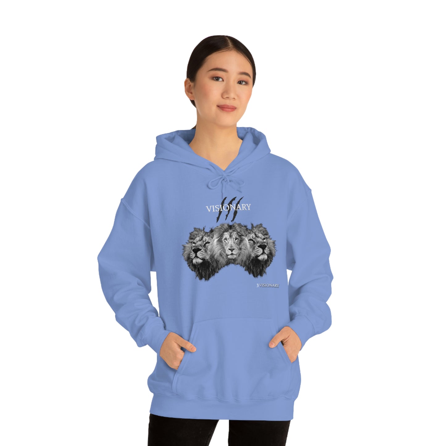 3Visionary Lion Hoodie