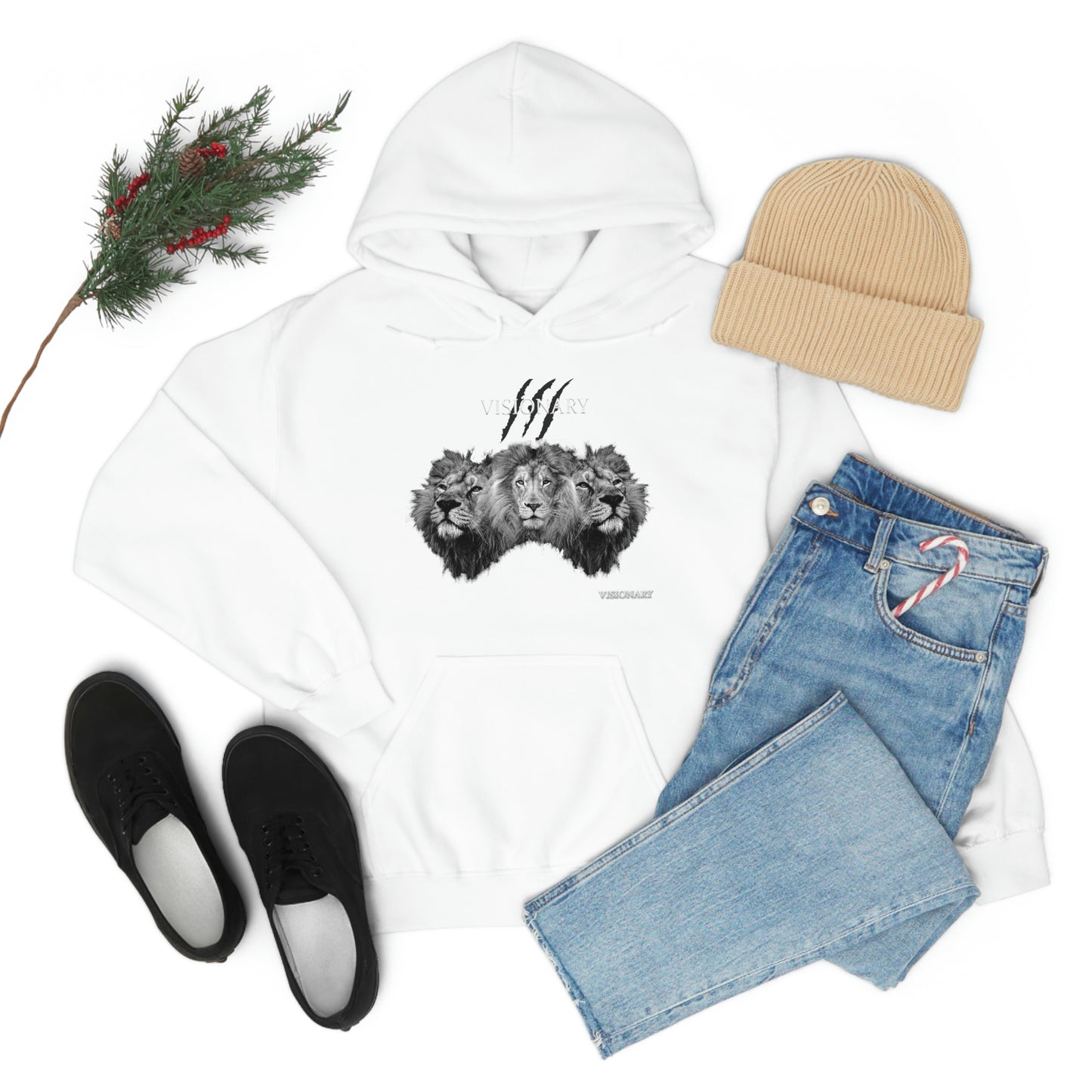 3Visionary Lion Hoodie