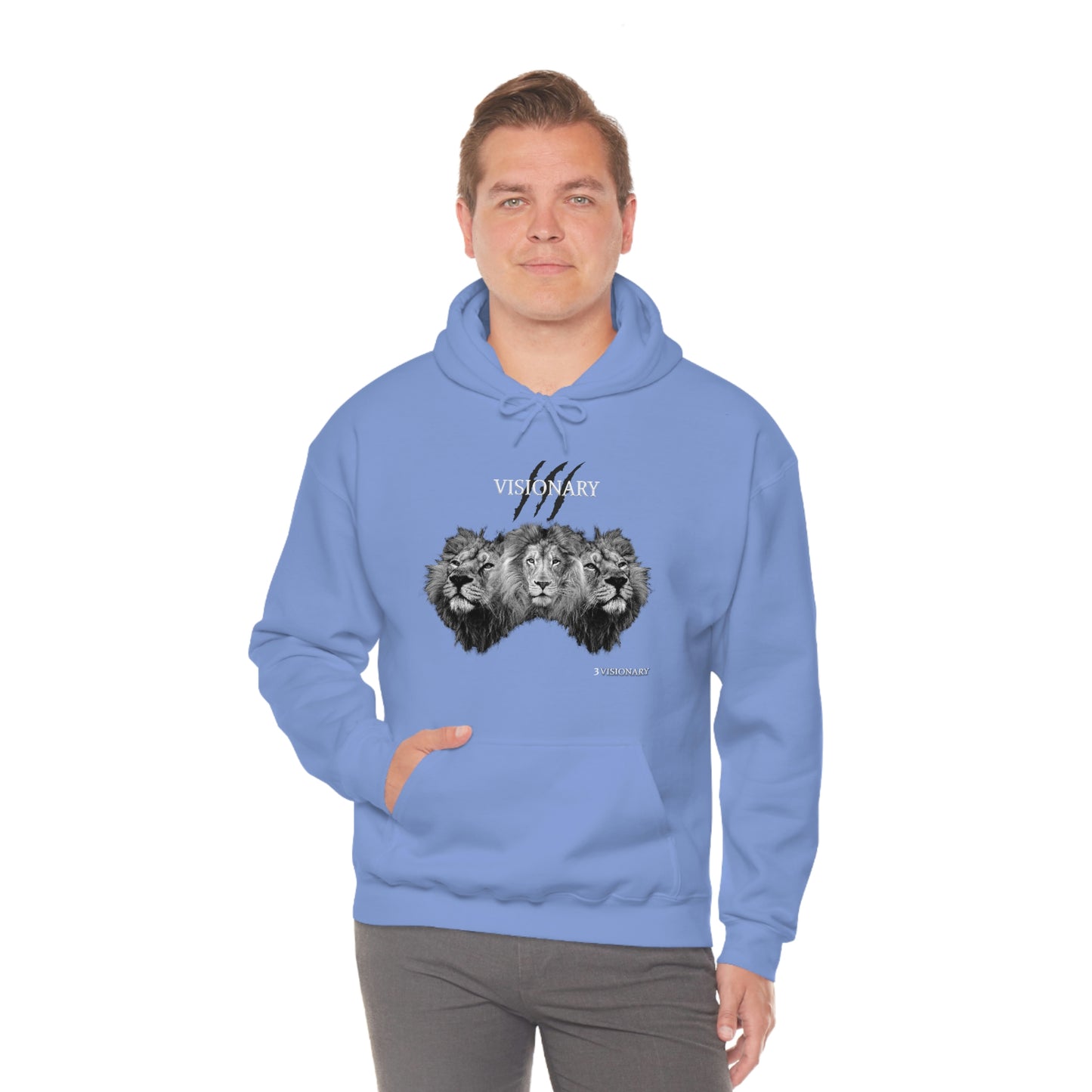 3Visionary Lion Hoodie