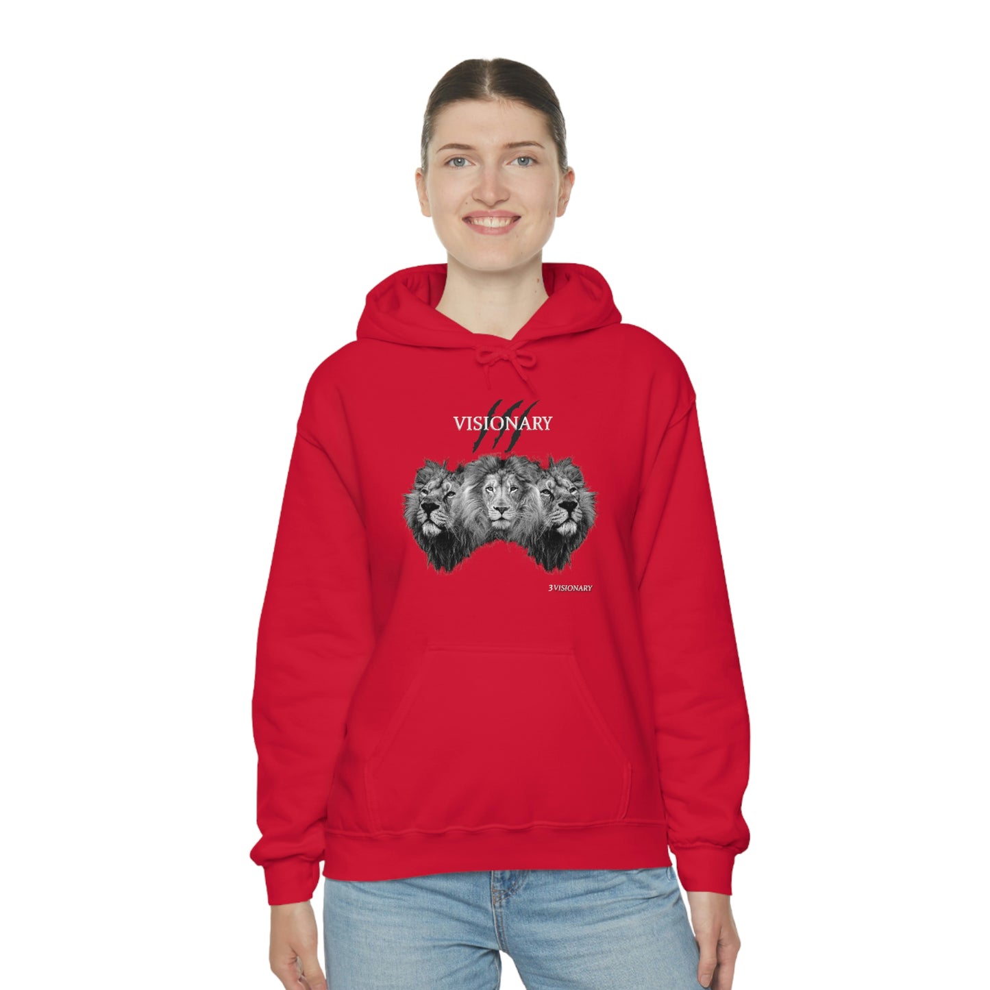 3Visionary Lion Hoodie