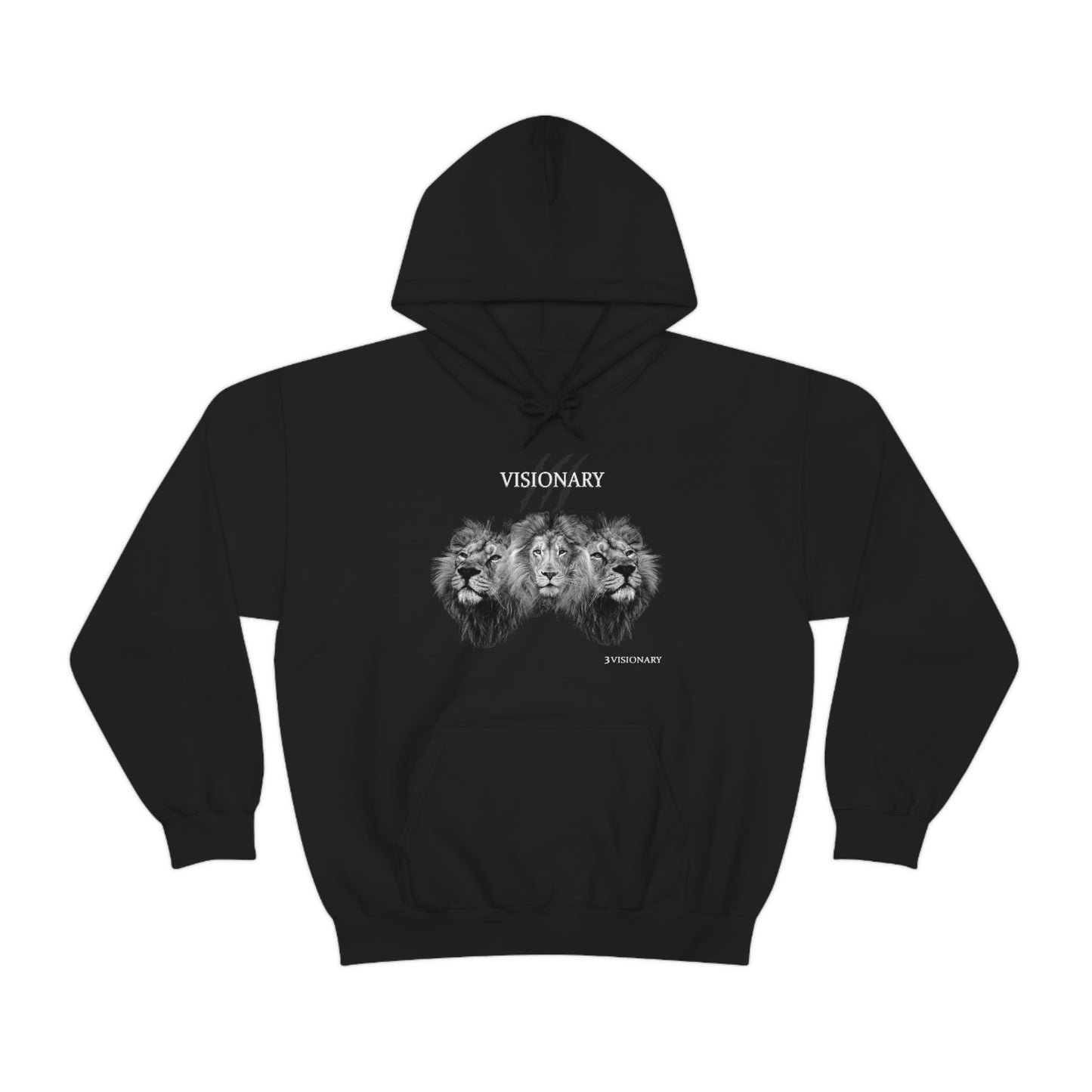 3Visionary Lion Hoodie