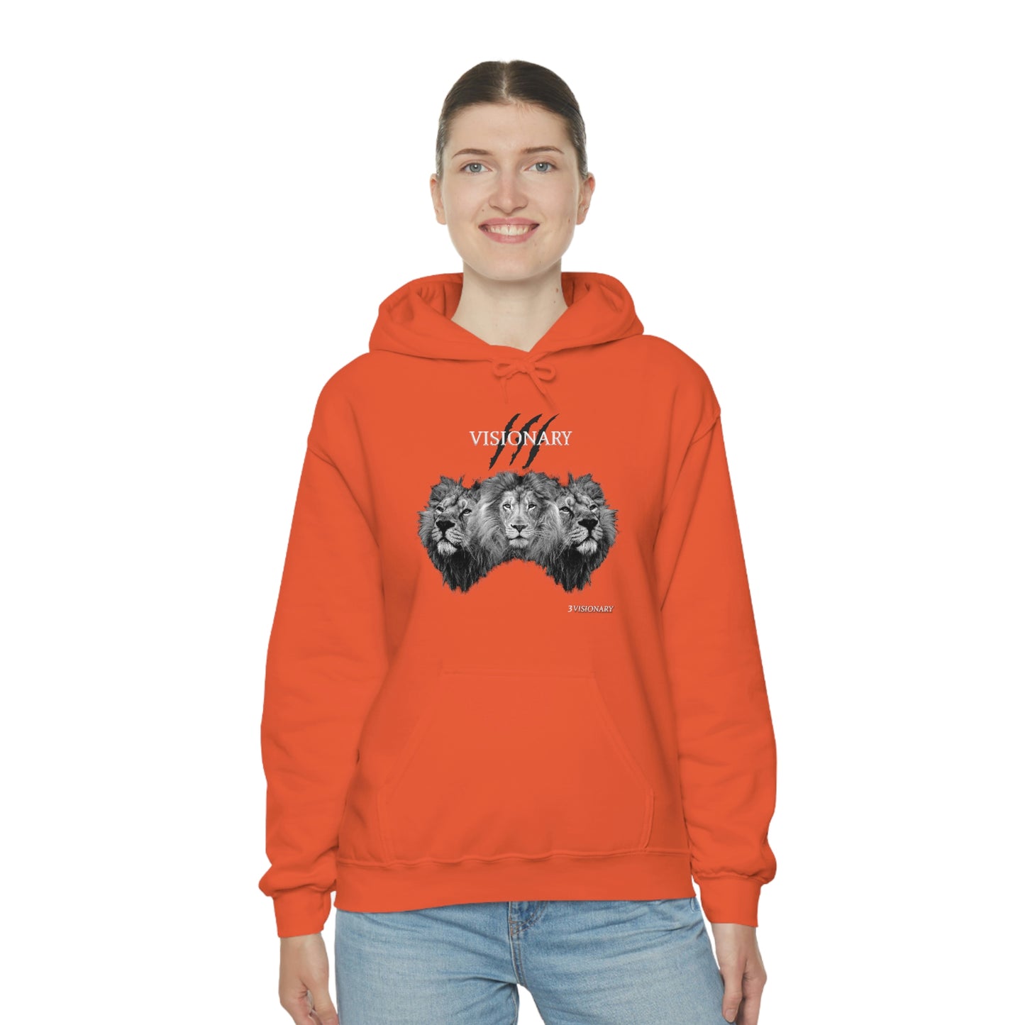 3Visionary Lion Hoodie